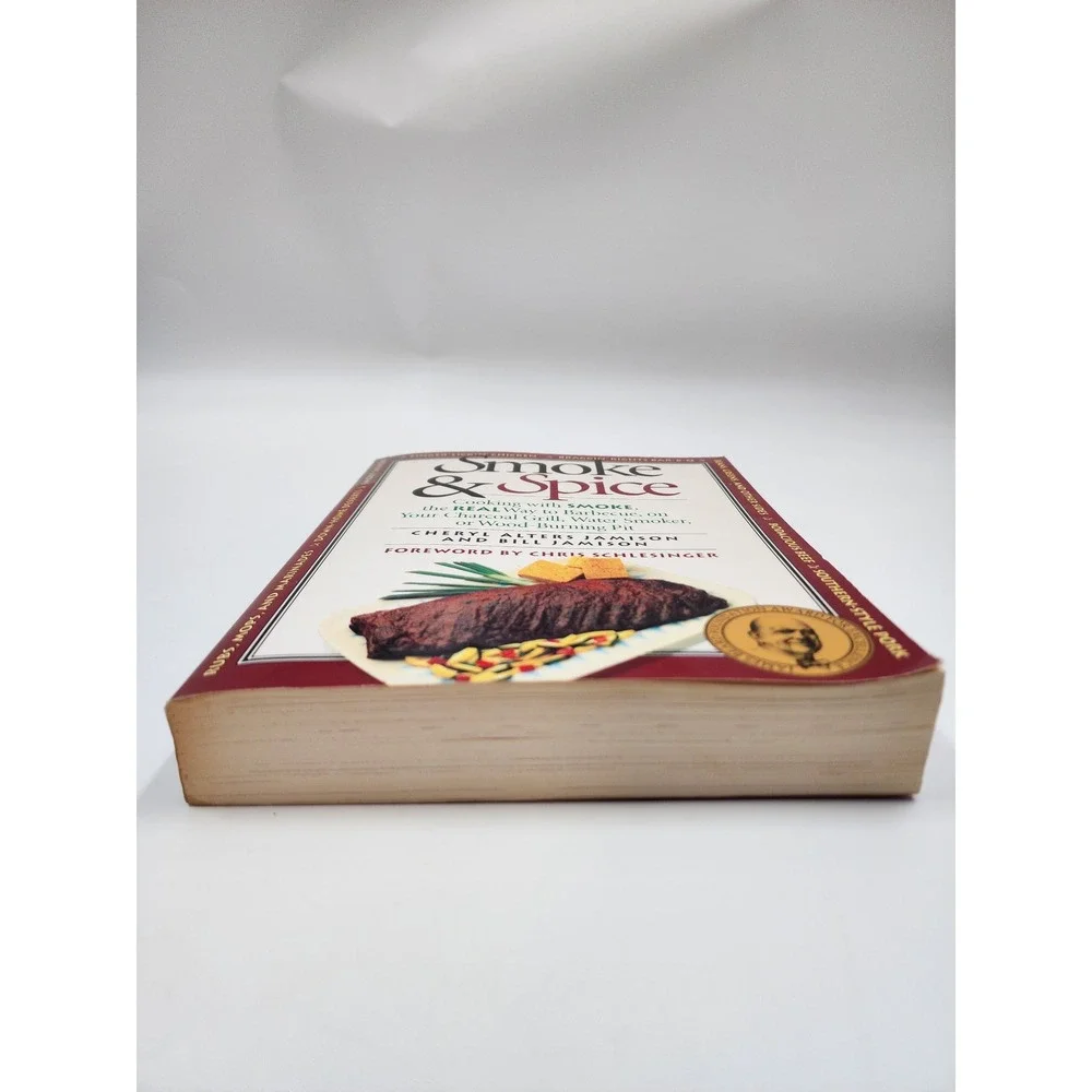 Smoke & Spice Barbecue Cookbook Cheryl Alters Jamison Bill Jamison 1994 Book